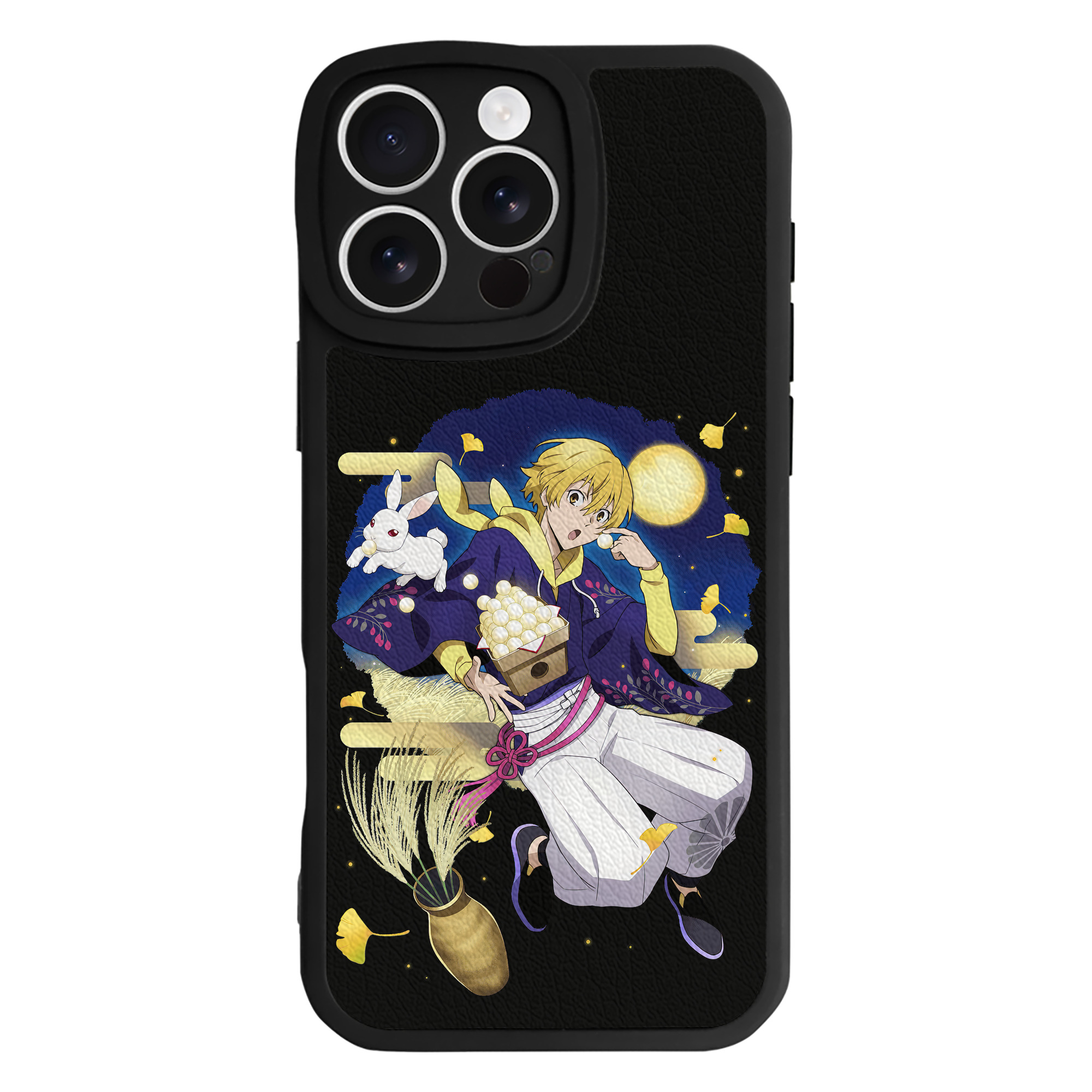 （画像用） 文豪ストレイドッグス Bungo Stray Dogs 【iPhone 16シリーズ対応】シリコンスマホケース（レザー調） 材質：シリコン